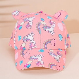 Rainbow Love Unicorn Baseballcaps For Barn