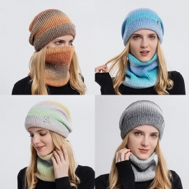 Vinter Dame Beanies Snood Sett- Lue- Beanie Lue-vinter Lue & Skjerf Jente Luer- Søt Myk Varm Lue