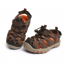 Guttesandaler Closed Toe Toddler Outdoor Sandaler