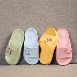 Slip-on Sandaler For Barn Gutter Jenter Foam Beach Slides Candy Color Lette Pustende Tøfler