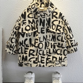 Høst Vinter Gutter Casual Mote Letter Printed Jacket