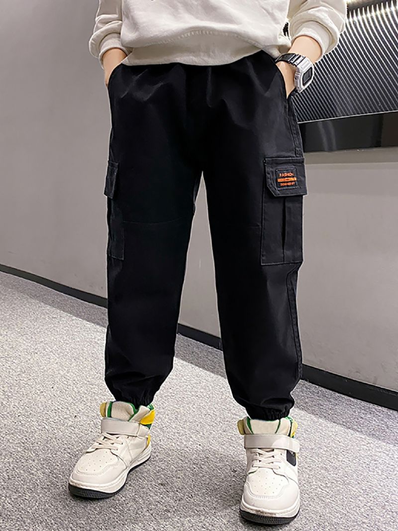 Gutter Cargo Trouser Joggers Barn Høst & Vinterklær