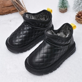 Kids Outdoor Short Boots Støvler Sport Vanntett Sklisikker Varme Snow Vinter