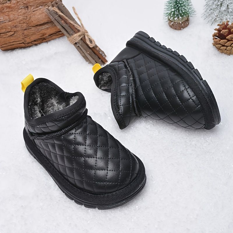 Kids Outdoor Short Boots Støvler Sport Vanntett Sklisikker Varme Snow Vinter