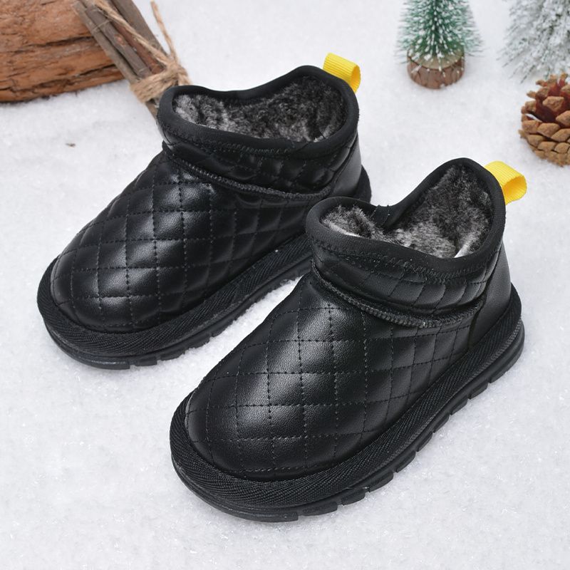 Kids Outdoor Short Boots Støvler Sport Vanntett Sklisikker Varme Snow Vinter