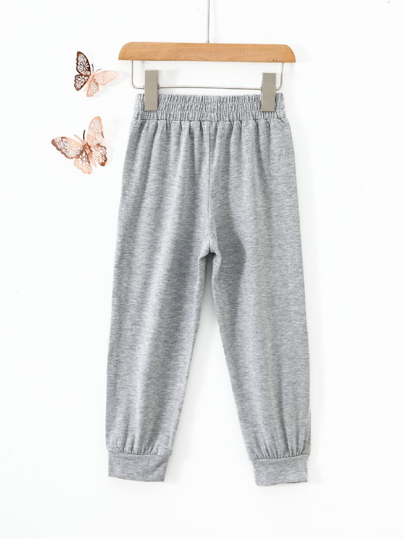 Joggebukse For Jenter Butterfly Print Sportsbukser