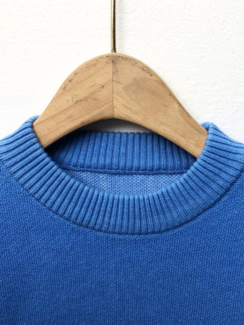 Guttens Wheat Ear Strikket Pullover Genser Barneklær