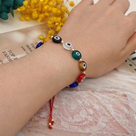 1 Stk Miyuki Beads Devil's Eye Beaded Armbånd Håndlagde Søte Boho Charms Smykker Gave Bursdagsgaver Til Kvinner Kone Jenter Henne