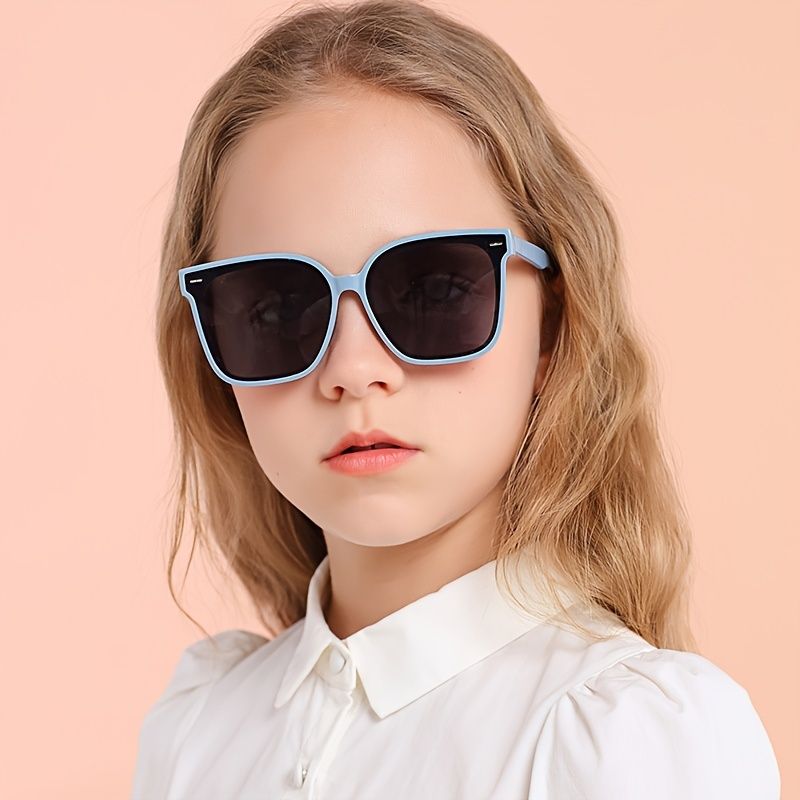 Jenter Casual Solbriller Polarized Silikon Uv-beskyttelsesbriller For Utendørs Fotturer