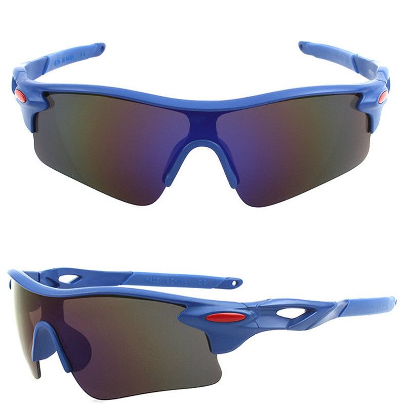 New Trend Outdoor Riding Vindtette Briller Polariserte Sportssolbriller For Gutter Jenter