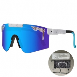 Sykkelbriller Uv400 Anti-ultrafiolett Plating Solbriller Utendørs Sportssolbriller Polariserte Sykkelsolbriller