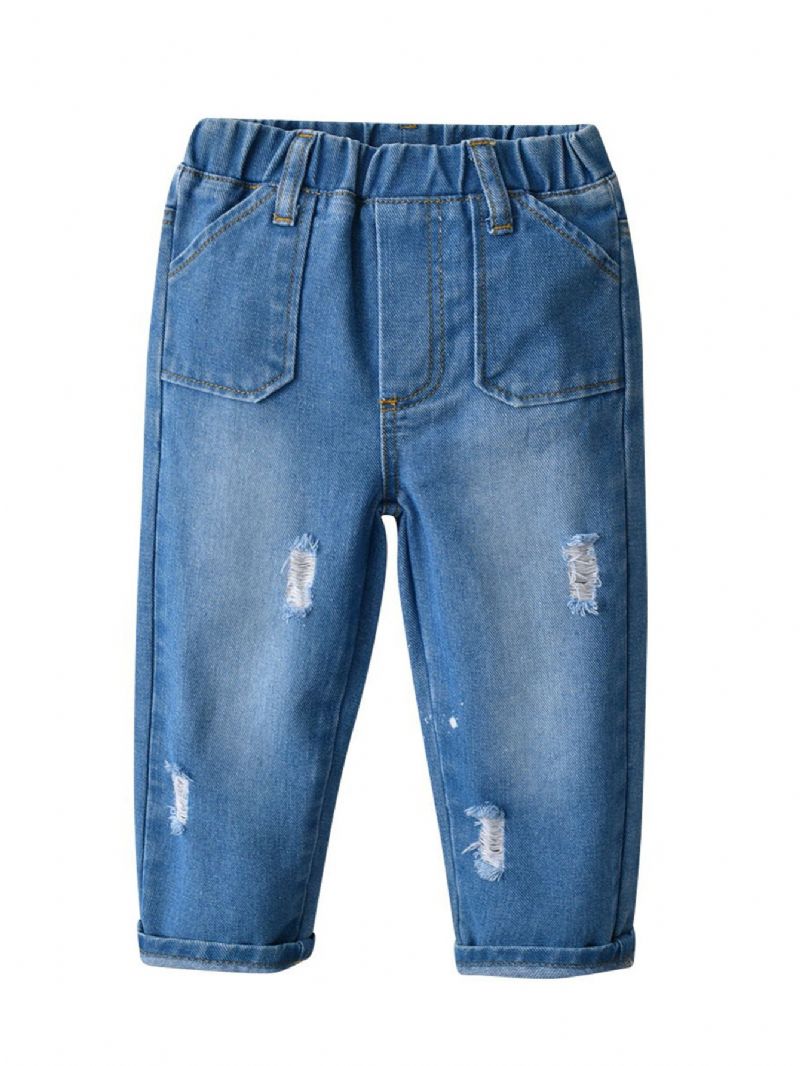 Guttens Distressed Ripped Casual Jeans