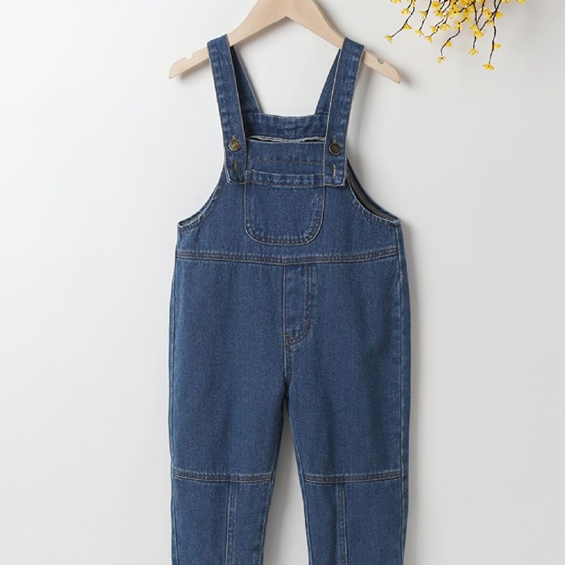 Gutteoverall Jeans For Høst Vinter Ny