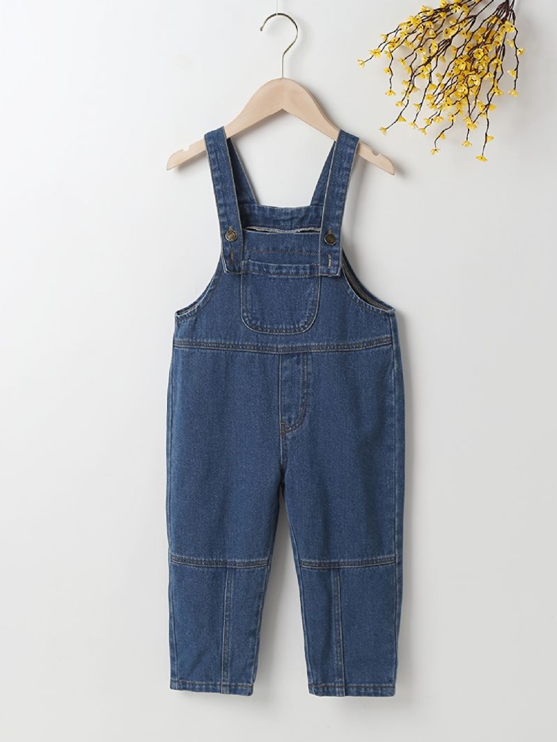 Gutteoverall Jeans For Høst Vinter Ny