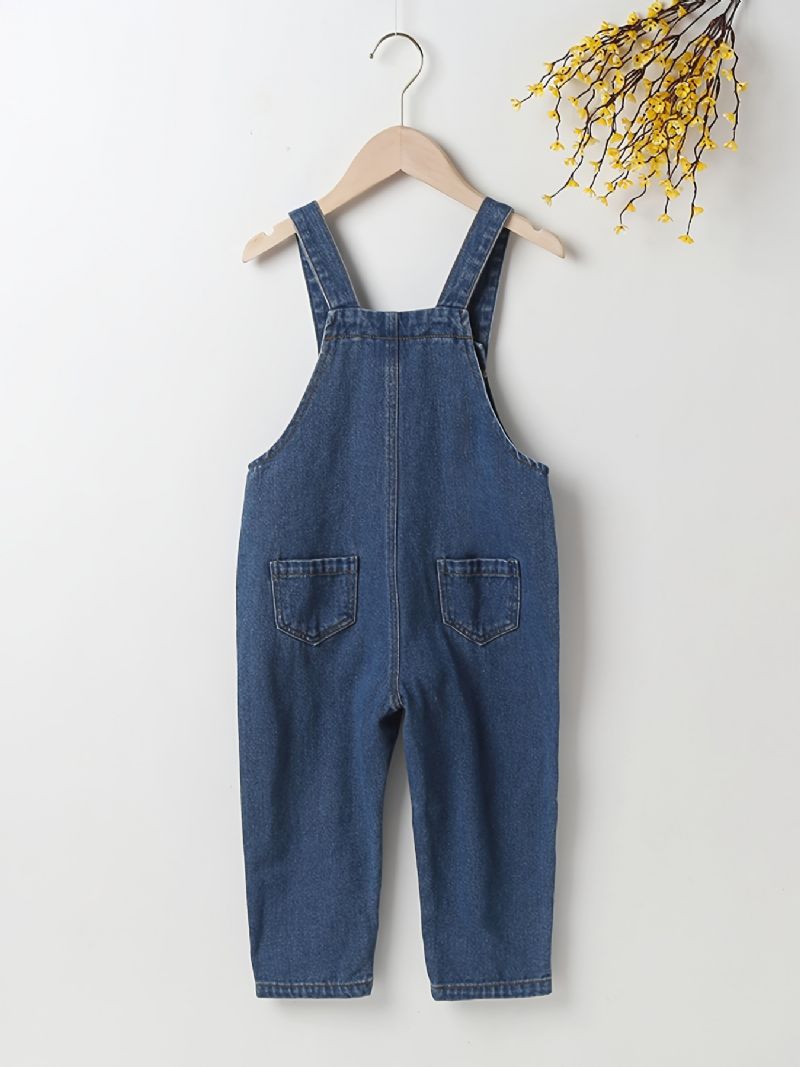 Gutteoverall Jeans For Høst Vinter Ny