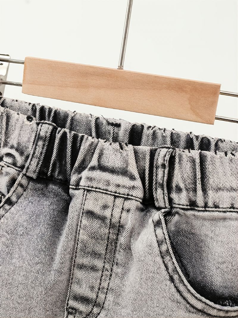 Gutter Mote Denim Jeans For Høst / Vinter