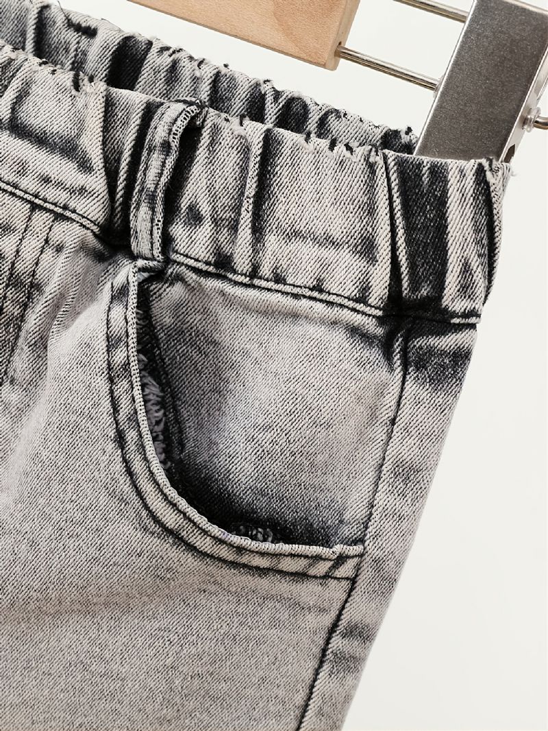 Gutter Mote Denim Jeans For Høst / Vinter