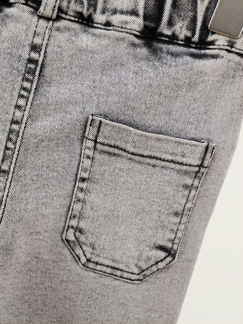 Gutter Mote Denim Jeans For Høst / Vinter