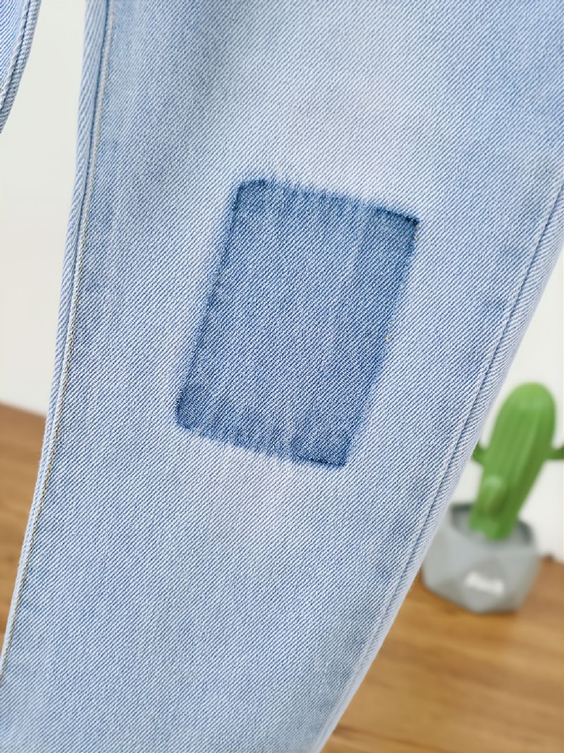 Gutter Mote Denim Jeans For Høst / Vinter