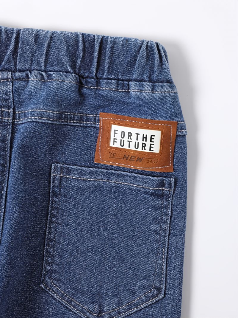 Jenter Enkel Mote Denimbukser Uformelle Jeans