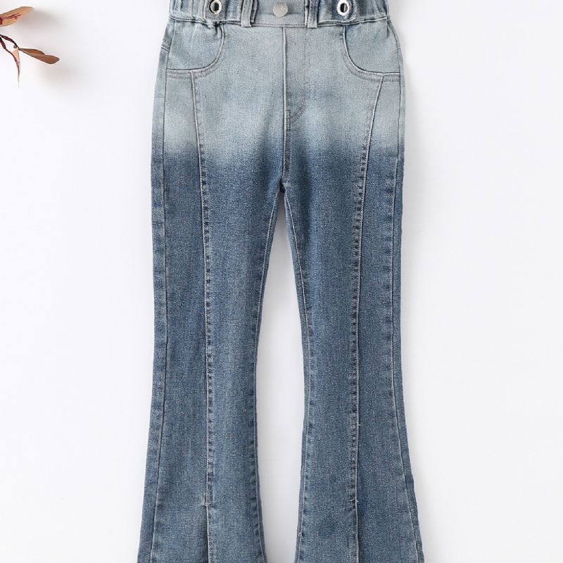 Jenter Mote Gradient Jeans