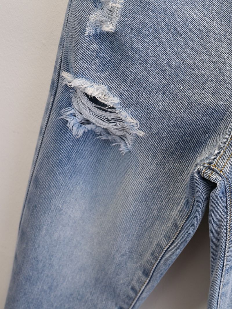 Toddler Gutter Ripped Tapered Jeans