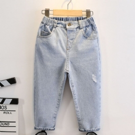 Toddler Gutter Washed Tapered Jeans