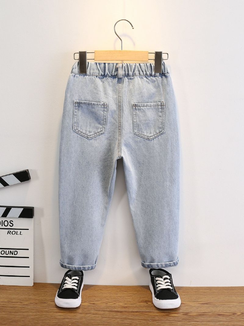 Toddler Gutter Washed Tapered Jeans