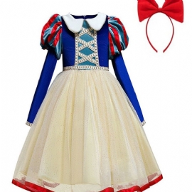 2pack Christmas Cute Princess Dress For Jentebaby Stage Cosplay