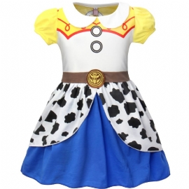 Baby Jenter Princess Dress Costume Up Bursdagsfest Juleantrekk