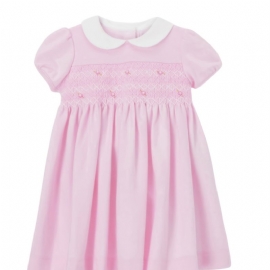 Dukkekrage Rosa Flower Jent Dress