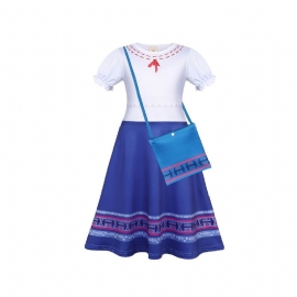 Jenter Casual Unik Cosplay Princess Dress Costume For Party Performance