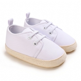 Baby Gutter Casual Enkle Canvas Sko Lette Komfortable Sneakers