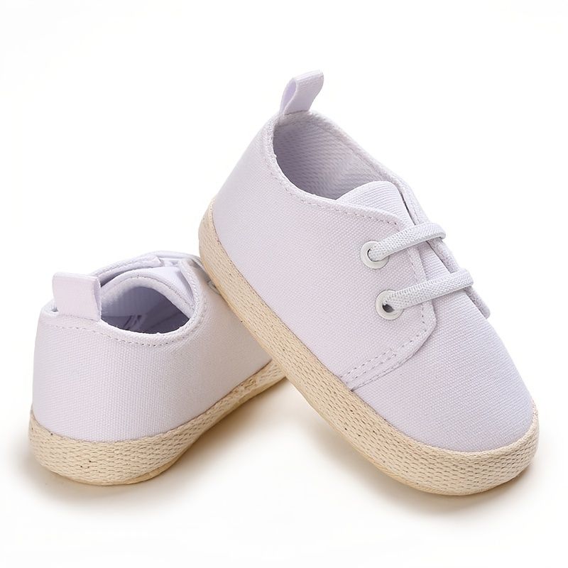 Baby Gutter Casual Enkle Canvas Sko Lette Komfortable Sneakers