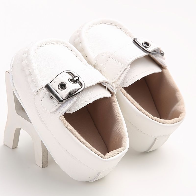 Baby Gutter Søte Casual Loafers Sko Med Spenne Lette Sklisikre Sko