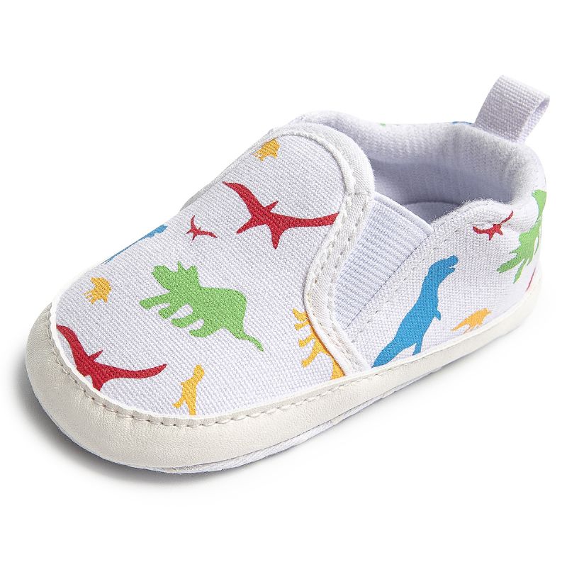 Baby Småbarn Dinosaur Sko Slip On Pustende Casual Sneakers Soft Sole Sko