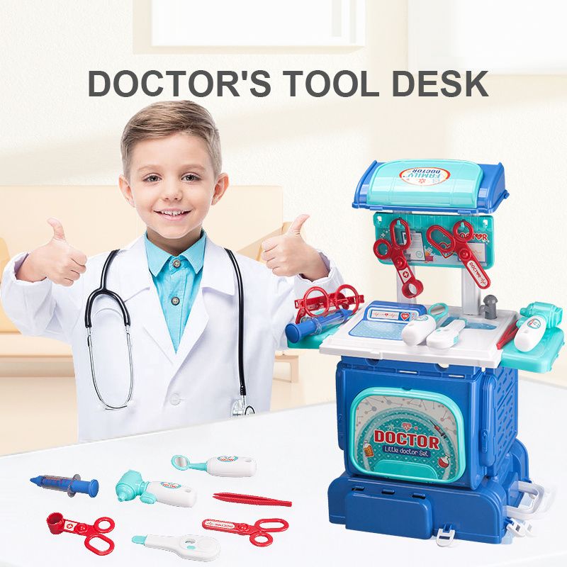 Lekehus Leketøy Ryggsekk Doctor Tool Box Toy