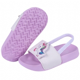 Tegneserie Unicorn Quick Dry Sklisikker Tøfler Komfortable Sandaler For Baby Jenter Småbarn
