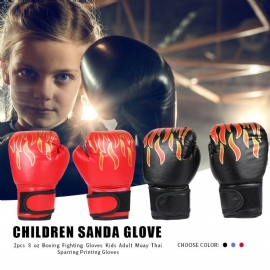 Barn Boksing Kamphansker Punching Kickboksing Grappling Sandbag Hansker