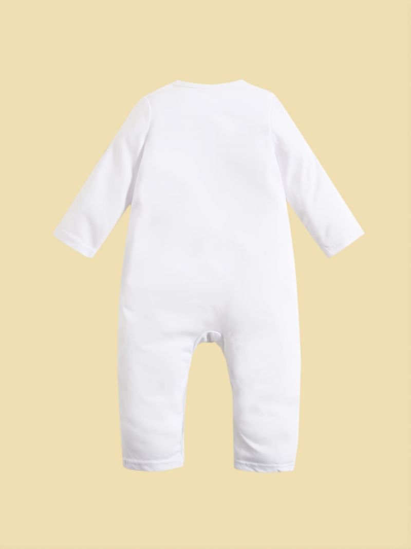 Høst Vinter Ny Baby Gutter Søt Langermet Jumpsuit