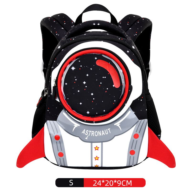 Greatop Ny 3d Rocket Barneryggsekk Anti-lost Astronauts Skolevesker Vanntett Neoprenveske Cartoon Jenter Backpack Mochila Infantil