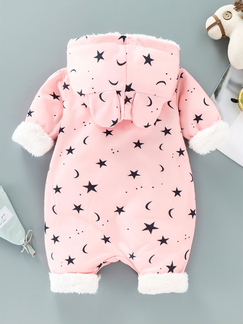 Baby Jenter Jumpsuit Unisex Skjorter Med Stjernetrykk