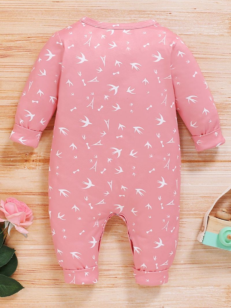 Baby Jenter Tegneserie Grafiske Jumpsuits