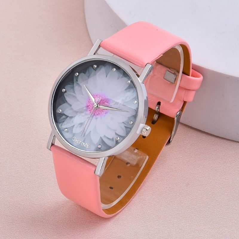 1 Stk Jenter Sunflower Student Quartz Watch