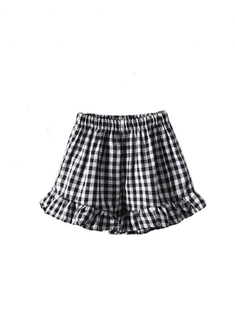 Uformelle Rutete Shorts For Jenter