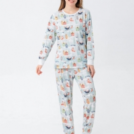 Nattøy For Kvinner Chirstama Family Pyjamassett Baby Gutt Jente Dame Juledress For Menn