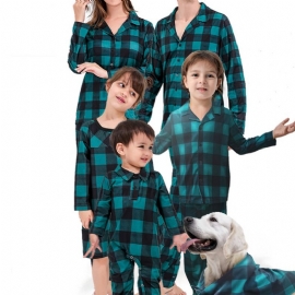 Nytt Pledd Pyjamassett For Barn 2023 Høst Og Vinter