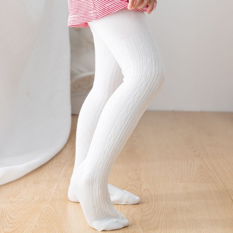 1 Stk Jentebaby Pure White Hemp Flower Legging