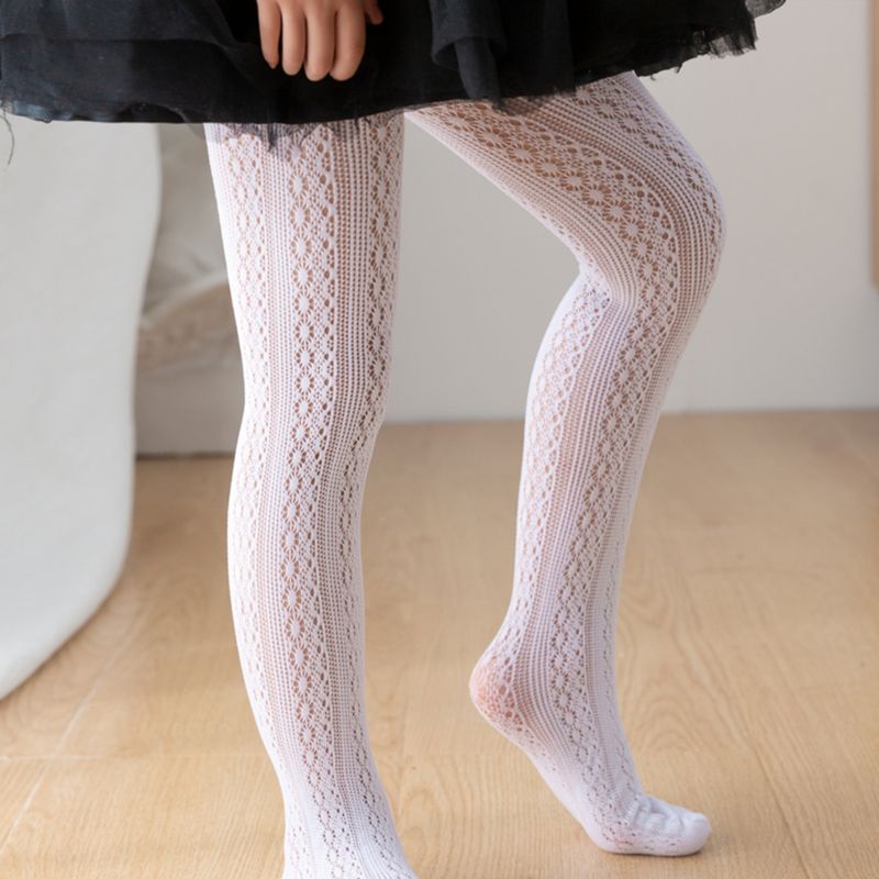 1 Stk Jentebaby Pure White Lace Legging