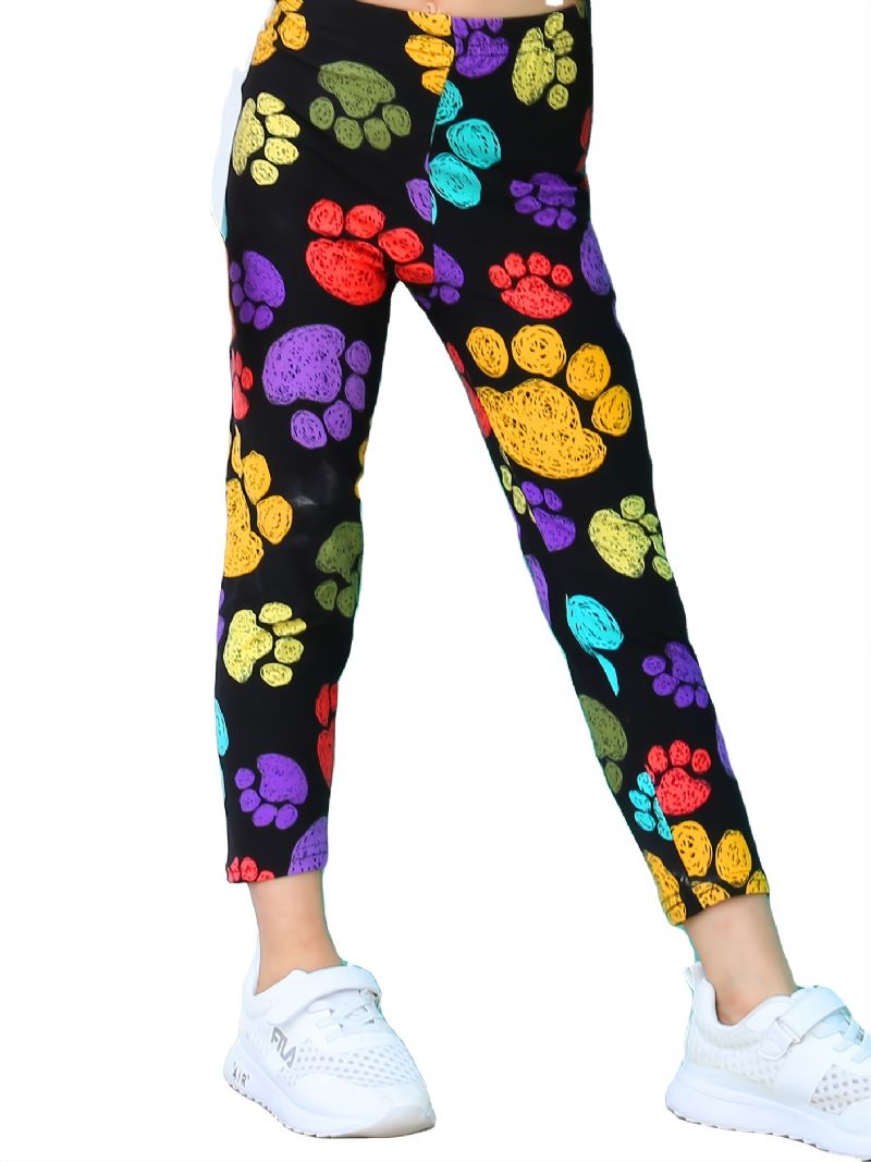 Søte Paws Jenter Myke Leggings